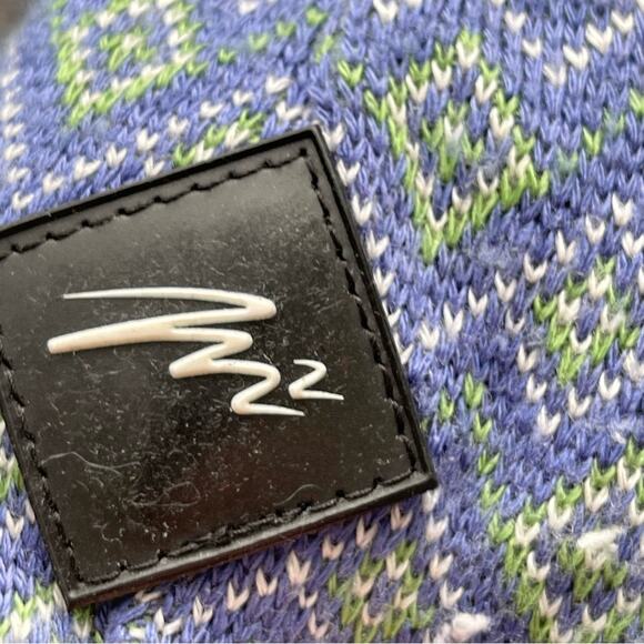 Merkley wool blend beanie hat one size blue - Picture 2 of 5